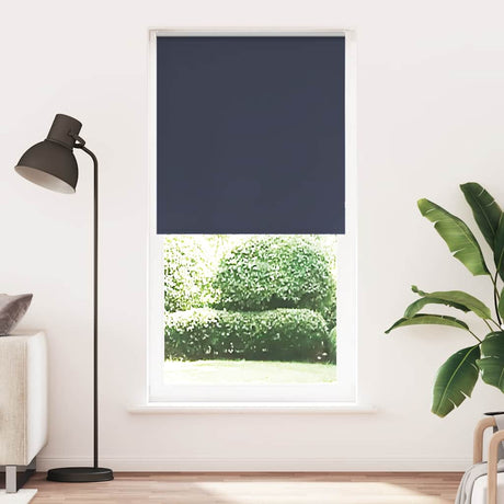 Vidaxl rolgordijn verduisterend 105x230 cm stofbreedte 100,7 cm blauw