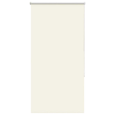 Vidaxl rolgordijn verduisterend gebroken wit 85x130 cm stofbreedte