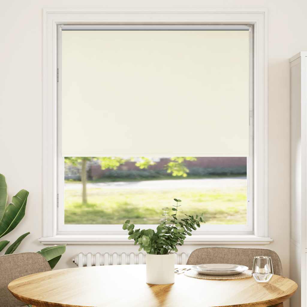 Vidaxl rolgordijn verduisterend 95x130 cm stofbreedte 90,7cm polyester