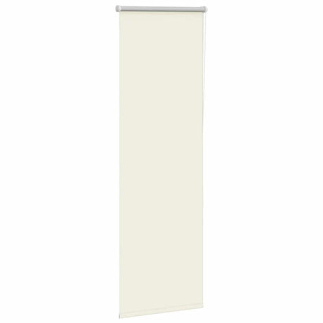 Vidaxl rolgordijn verduisterend 45x175 cm stofbreedte gebroken wit