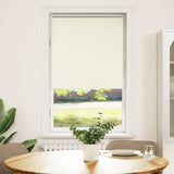 Vidaxl rolgordijn verduisterend gebroken wit 65x175 cm stofbreedte