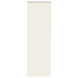 Vidaxl rolgordijn verduisterend gebroken wit 65x210 cm stofbreedte