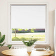 Vidaxl rolgordijn verduisterend 105x130 cm stofbreedte 100,7 cm wit