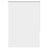 Vidaxl rolgordijn verduisterend 110x130 cm stofbreedte 105,7 cm wit
