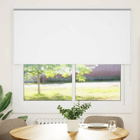Vidaxl rolgordijn verduisterend 145x150 cm stofbreedte 141,6 cm wit