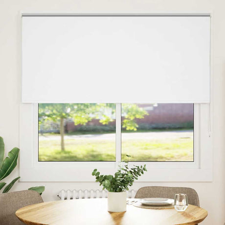 Vidaxl rolgordijn verduisterend 160x175 cm stofbreedte 156,6 cm wit