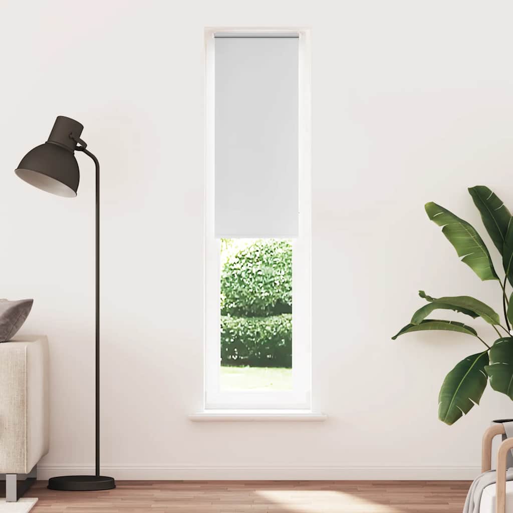 Vidaxl rolgordijn verduisterend 60x210cm stofbreedte 55,7 cm wit