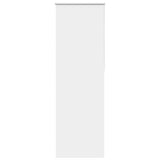 Vidaxl rolgordijn verduisterend 80x210cm stofbreedte 75,7 cm wit