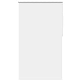 Vidaxl rolgordijn verduisterend 135x230 cm stofbreedte 131,6 cm wit