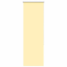 Vidaxl rolgordijn verduisterend 50x130 cm stofbreedte 45,7cm geel