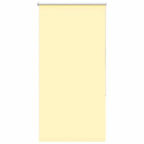 Vidaxl rolgordijn verduisterend 70x130 cm stofbreedte 65,7 cm geel