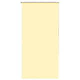 Vidaxl rolgordijn verduisterend 75x130 cm stofbreedte 70,7cm geel