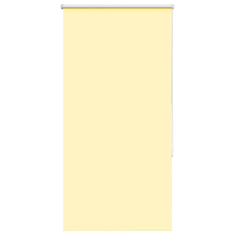 Vidaxl rolgordijn verduisterend 75x130 cm stofbreedte 70,7cm geel