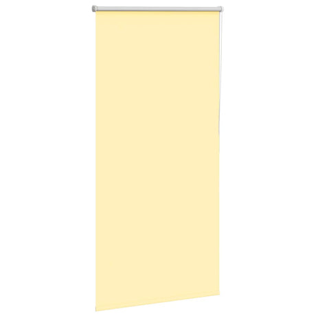 Vidaxl rolgordijn verduisterend 75x130 cm stofbreedte 70,7cm geel