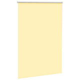Vidaxl rolgordijn verduisterend 100x130cm stofbreedte 95,7cm geel