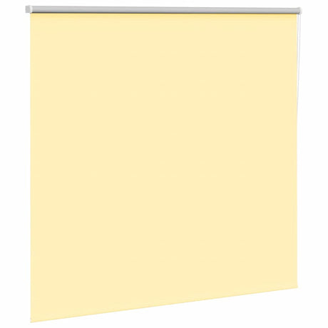 Vidaxl rolgordijn verduisterend 155x130 cm stofbreedte 151,6 cm geel