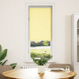 Vidaxl rolgordijn 50x150 cm verduisterend stofbreedte 45,7cm geel