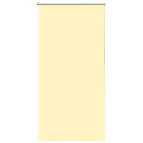 Vidaxl rolgordijn verduisterend 65x150 cm stofbreedte 60,7cm geel