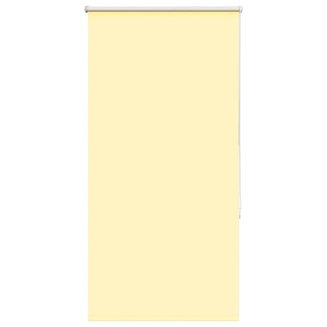 Vidaxl rolgordijn verduisterend 65x150 cm stofbreedte 60,7cm geel