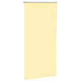 Vidaxl rolgordijn verduisterend 65x150 cm stofbreedte 60,7cm geel