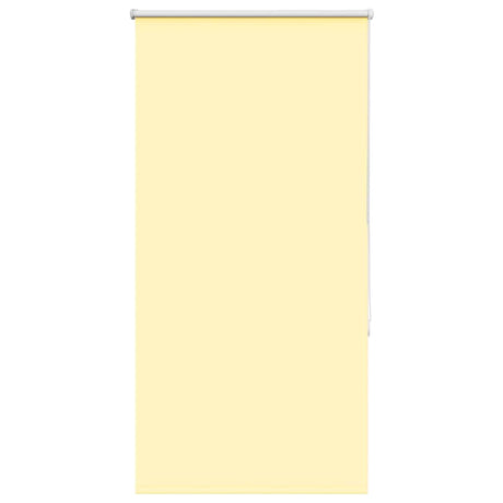 Vidaxl rolgordijn verduisterend 75x150 cm stofbreedte 70,7cm geel