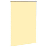 Vidaxl rolgordijn verduisterend 105x150 cm stofbreedte 100,7 cm geel