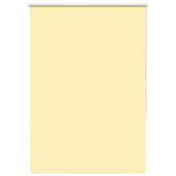 Vidaxl rolgordijn verduisterend 110x150 cm stofbreedte 105,7 cm geel