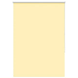 Vidaxl rolgordijn verduisterend 115x150 cm stofbreedte 110,7 cm geel