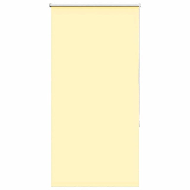 Vidaxl rolgordijn verduisterend 70x175 cm stofbreedte 65,7 cm geel
