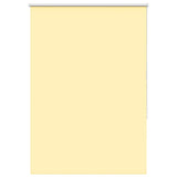 Vidaxl rolgordijn verduisterend 100x175 cm stofbreedte 95,7 cm geel