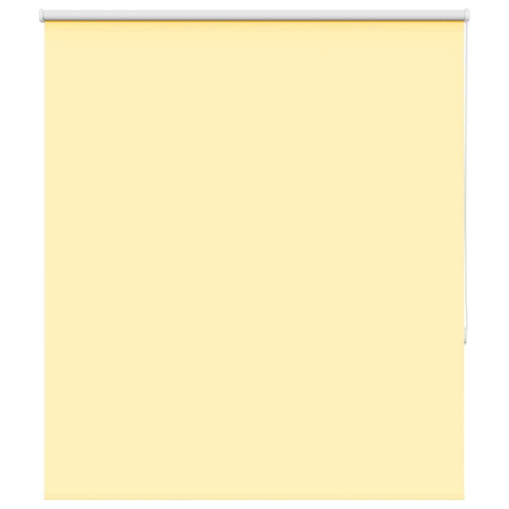 Vidaxl rolgordijn verduisterend 120x175 cm stofbreedte 116,6 cm geel
