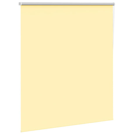 Vidaxl rolgordijn verduisterend 120x175 cm stofbreedte 116,6 cm geel