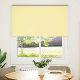 Vidaxl rolgordijn verduisterend 140x175 cm stofbreedte 136,6 cm geel