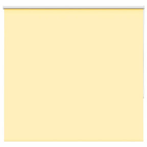 Vidaxl rolgordijn verduisterend 155x175 cm stofbreedte 151,6 cm geel
