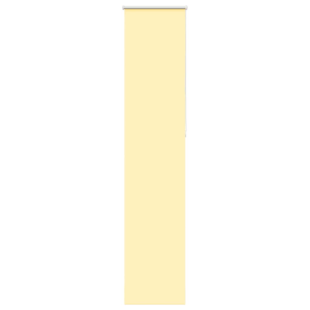 Vidaxl rolgordijn verduisterend 60x210 cm stofbreedte 55,7 cm geel