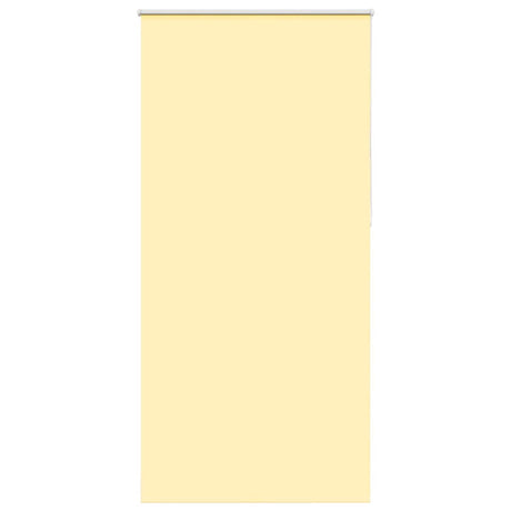 Vidaxl rolgordijn verduisterend 115x210 cm stofbreedte 110,7 cm geel