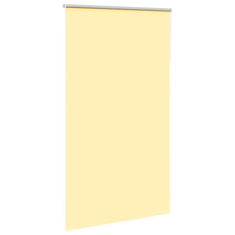 Vidaxl rolgordijn verduisterend 135x210 cm stofbreedte 131,6 cm geel