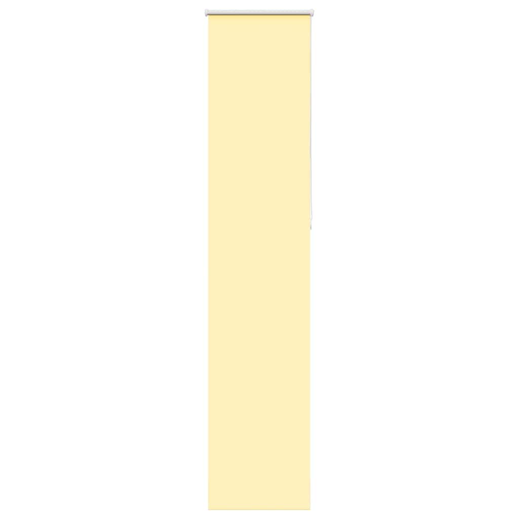 Vidaxl rolgordijn 40x230 cm stof verduisterend geel stofbreedte 35,7cm