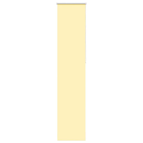Vidaxl rolgordijn 40x230 cm stof verduisterend geel stofbreedte 35,7cm