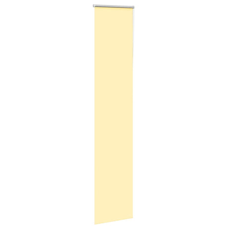 Vidaxl rolgordijn 40x230 cm stof verduisterend geel stofbreedte 35,7cm