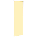 Vidaxl rolgordijn verduisterend 85x230 cm stofbreedte 80,7cm geel