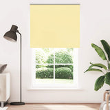Vidaxl rolgordijn verduisterend 130x230 cm stofbreedte 126,6 cm geel