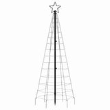 Vidaxl led kerstboom met spikes 220 leds koud wit 180 cm