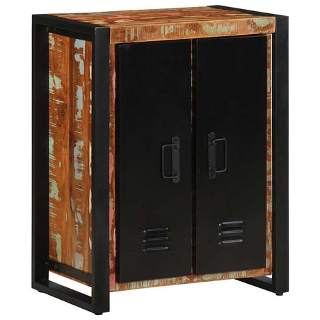 Vidaxl dressoir 55x35x70 cm massief gerecycled hout meerkleurig