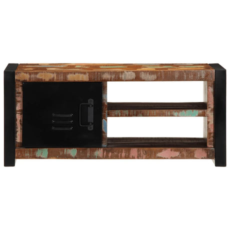 Vidaxl tv-meubel 80x30x35 cm massief gerecycled hout