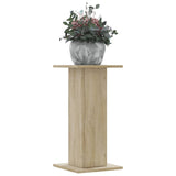 Vidaxl Plant Standards 2 St 30x30x60 cm Forarbejdet træ Sonoma eg