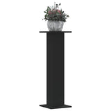 Vidaxl plantenstandaards 2 st 30x30x95 cm bewerkt hout zwart