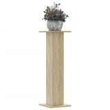 Vidaxl Standard pianta 2 PC 30x30x95 cm Oak Sonoma trasformato in legno