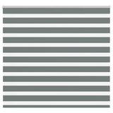 Vidaxl zebra rolgordijn 160x100 cm stofbreedte 155,9 cm donkergrijs