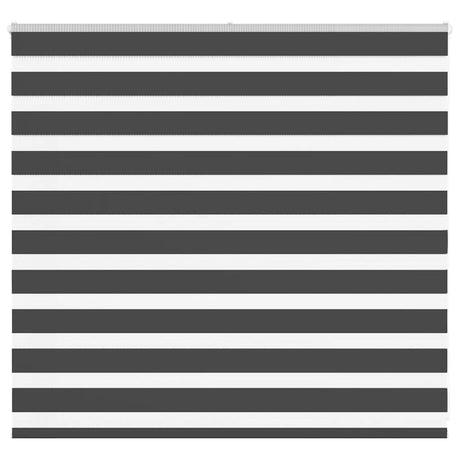 Vidaxl zebra rolgordijn 165x100 cm stofbreedte 160,9 cm zwart